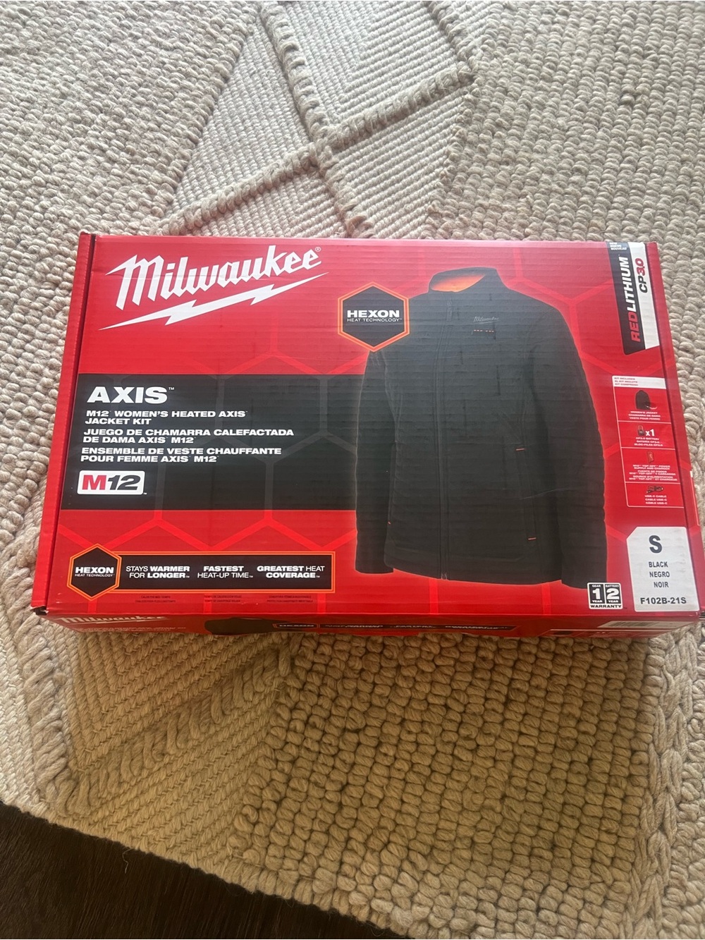 Milwaukee M12 AXIS Women's Heated Jacket Kit - Black Small like New